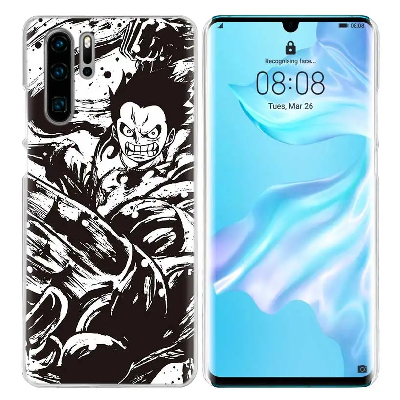 Одна деталь Луффи дьявола случай для huawei P20 P Smart Z плюс Nova 5 5i P30 P10 P9 P8 Коврики 10 20 30 Lite рro жесткий чехол для телефона pc