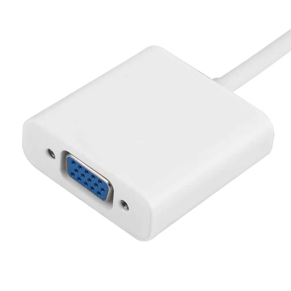 Мини 3-дюймовый DisplayPort DP To VGA Кабель-адаптер для ноутбука