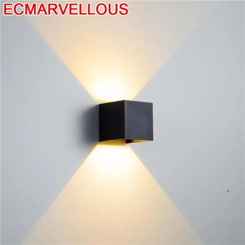 Interieur lampen moderno industrieel kinkiety pentadeira led wandlamp