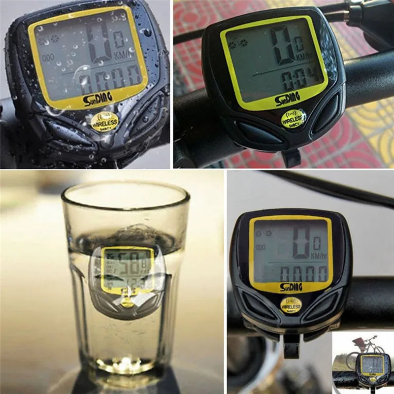 

Hot Sale Waterproof Wireless Digital Bicycle Ride Speedometer Odometer Outdoor Bike Cycling Speed Counter Code Table