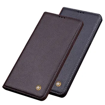 

Business Genuine Real Leather Mobile Phone Case For Google Pixel 3a XL/Google Pixel 3a Phone Holster Cover Stand Coque Hoes Capa