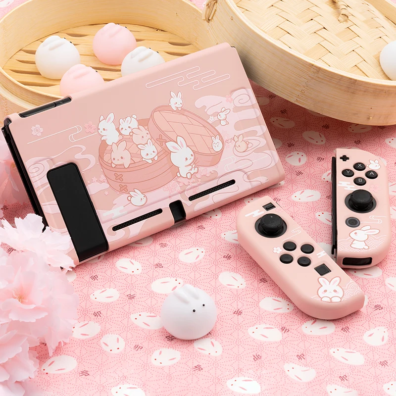 Милый мультяшный Мягкий защитный чехол из ТПУ для игровой консоли Nintendo Switch