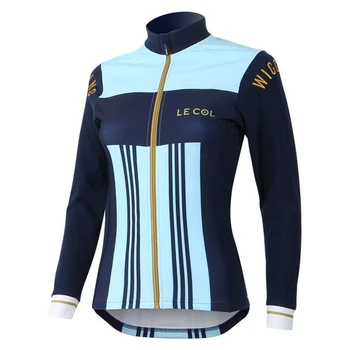 

autumn LE COL Long sleeve Jersey Men Thin section Tights shirts League Team uniform road Bike clothes mtb cycling kit ciclismo