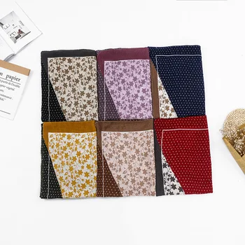 

Silk Scarves Women Print Foulard Satin Square Head Hijab Scarfs For Ladies Luxury Brand Shawls Bandana female muffler Scarf