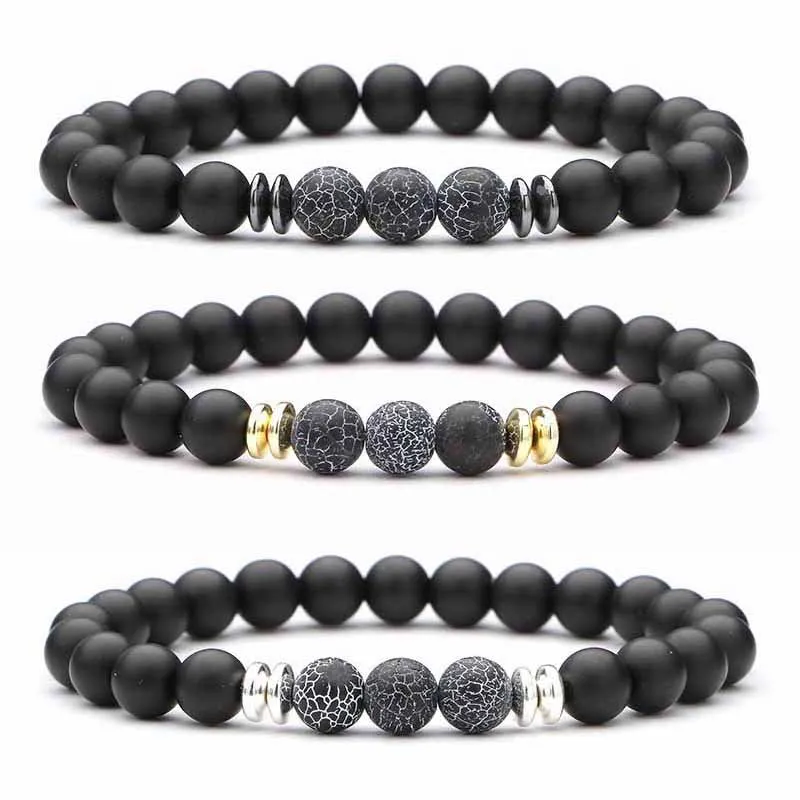 

2019 8MM Natural Stone Bracelet Men Beads Bracelet For Men and Women Best Friend Gift For Him Gift For Her Pulseira Masculina