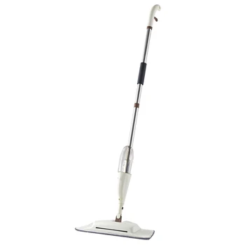 

Rotatable Water Spray Mop Sweeper Wet Dry Use Easy Cleaning Flat Mop for Floor _WK