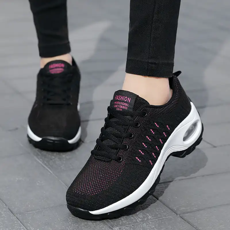 breathable air cushion trainers