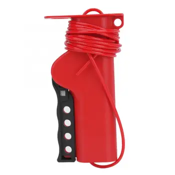 

Adjustable Nylon Cable Lockout Irregular Industrial Equipment Safety Lock Device 1.6m / 5.2ft High Quality