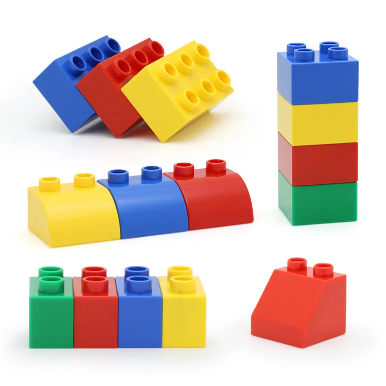 

Only Cubic Children'S Educational DIY Toy Intelligence Bag Large Particles Building Blocks Primary to Build 096-1a