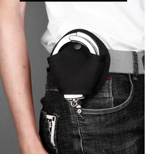 Best Offers Tactical Molle Handcuff case holder pouch Bag Waist Pockets Holder Bag Cuffs Holster with Snap Closure