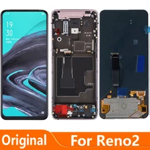 Ensemble écran tactile LCD AMOLED de remplacement, 6.5 pouces, pour OPPO Reno2 Reno 2, PCKM70 PCKT00 PCKM00 cph1901, Original=