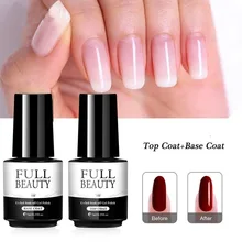 

Nail Gel 7ml Top Base Coat Uv Gel Nail Polish Painting Primer Gel Long Lasting Soak Off Diy Nail Art Manicure Varnish Lacquer
