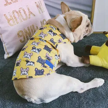 

Summer Cooling Pet Clothes Outdoor Fat Dog Vest Shirt Clothes For Dogs Vest French Bulldog Clothing For Dogs Cooling Costume Pug