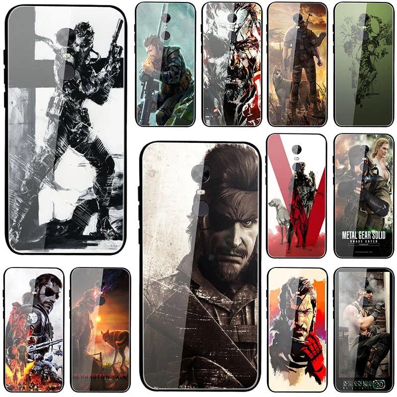 Металлические шестерни Твердые V Mgs закаленное стекло телефонные чехлы Чехол для