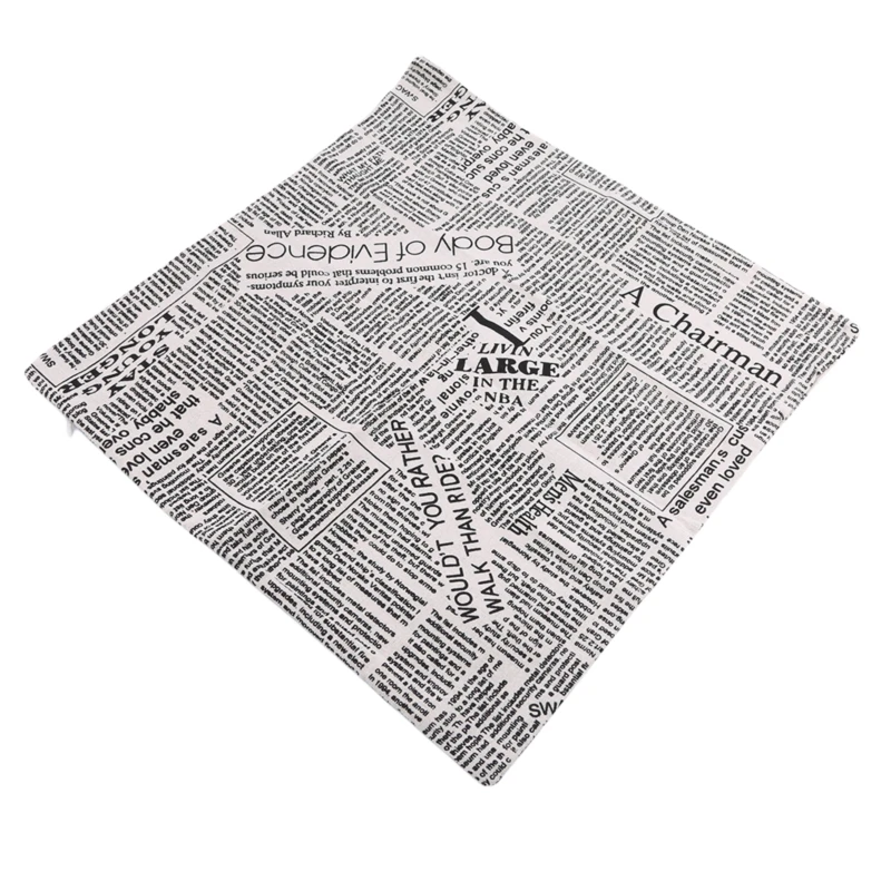 Креативная скатерть из хлопка и льна с надписью на английском языке|Скатерти| |