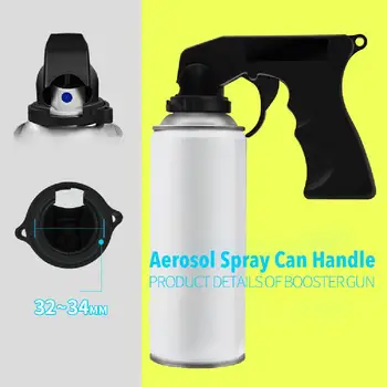 

Portable Handle Spray Gun Aerosol Spray Can Handle With Full Grip Trigger For Painting Care Car Hand Tool Maintenance Tools