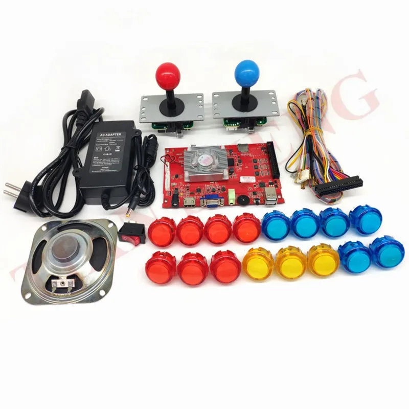 Устройство с аркадными играми аркадный Шкаф diy kit Семейная версия 2177 в 1 Pandora key 3D игровой набор
