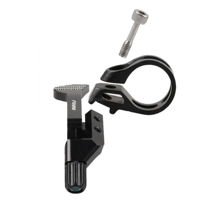 Bicycle Remote lever Shifter Seat post Dropper 22.2mm Black Aluminum alloy