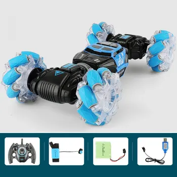

UD2196A 1:16 Stunt RC Car Double Side Twisting Vehicle Drift Car Driving Toy Remote Control Stunt RC Car Gift For Children