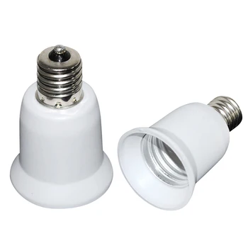 

from male E-27 to female E-17 Convert E27 to E17 LED Halogen CFL Light Bulb Lamp Adapter Suitable for 110V 130V 220V 240V 260V