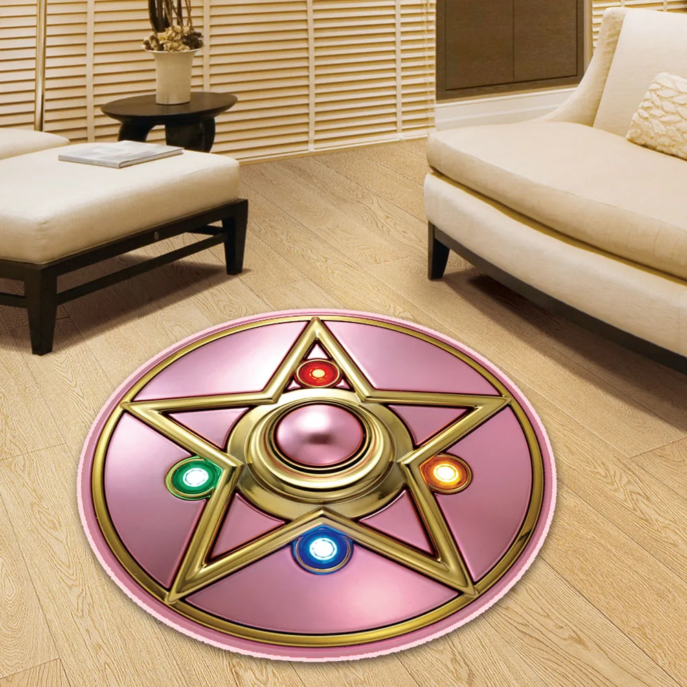 Cartoon Sailor Moon Magic Doormat Floor Mat Large Carpet Rug Home Carpet Hotel Living Room Floor Mats Anti Slip Gift - Цвет: Style 22