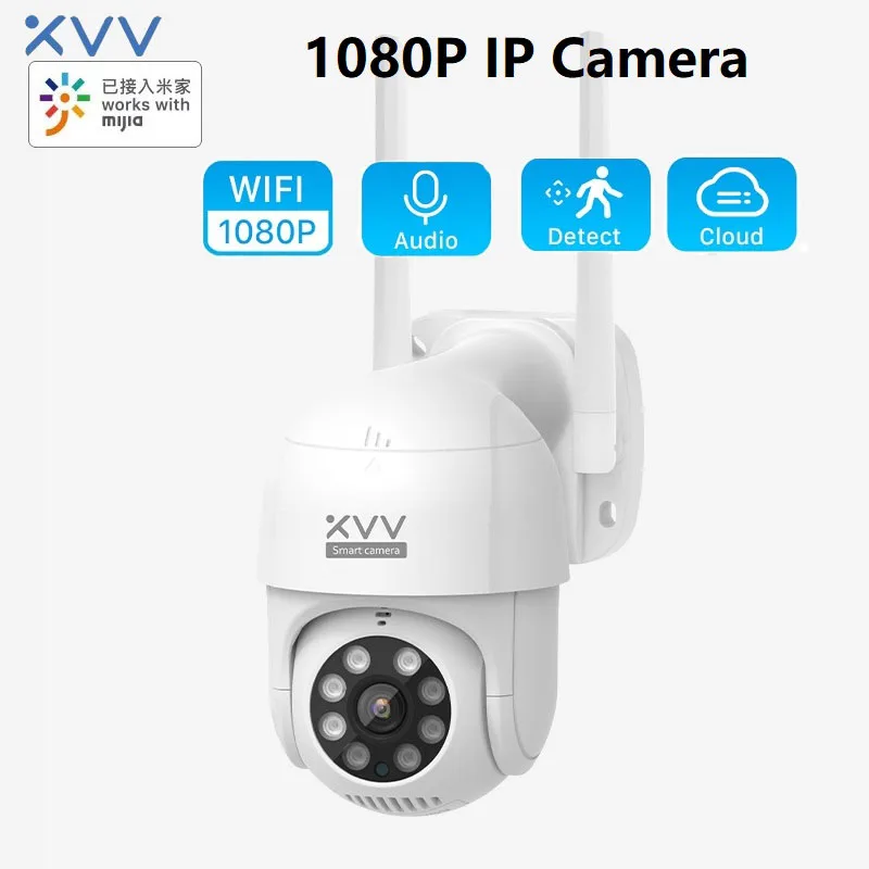 IP камера Xiaovv P1 270 ° PTZ 1080P 2 Мп Wi Fi|Камеры видеонаблюдения| |