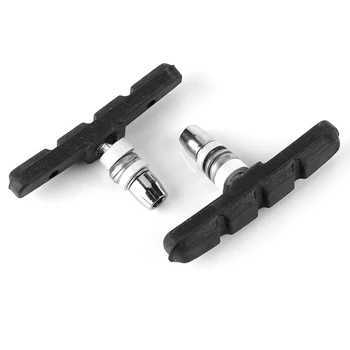 

1 Pair Bicycle Brake Pads Durable Bike V Brake Pads for Mountain Bike BMX Folding Bicycle Cycling Accessory 70mm
