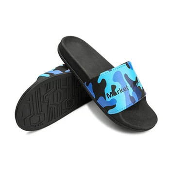 

Men Slippers Summer Slides Camouflage Home Bathroom Slippers Flip Flops Sports Shoes Outdoor Sandals Beach Leisure Men's Shoes