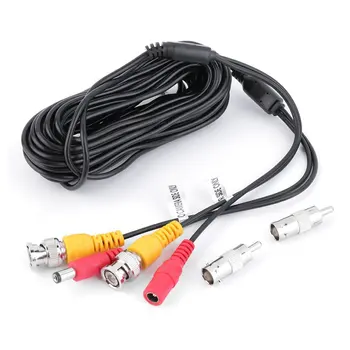 

2017 new 10M 33FT Home Surveillance DVR Video Power Cable Security BNC RCA Cable for CCTV Camera PC