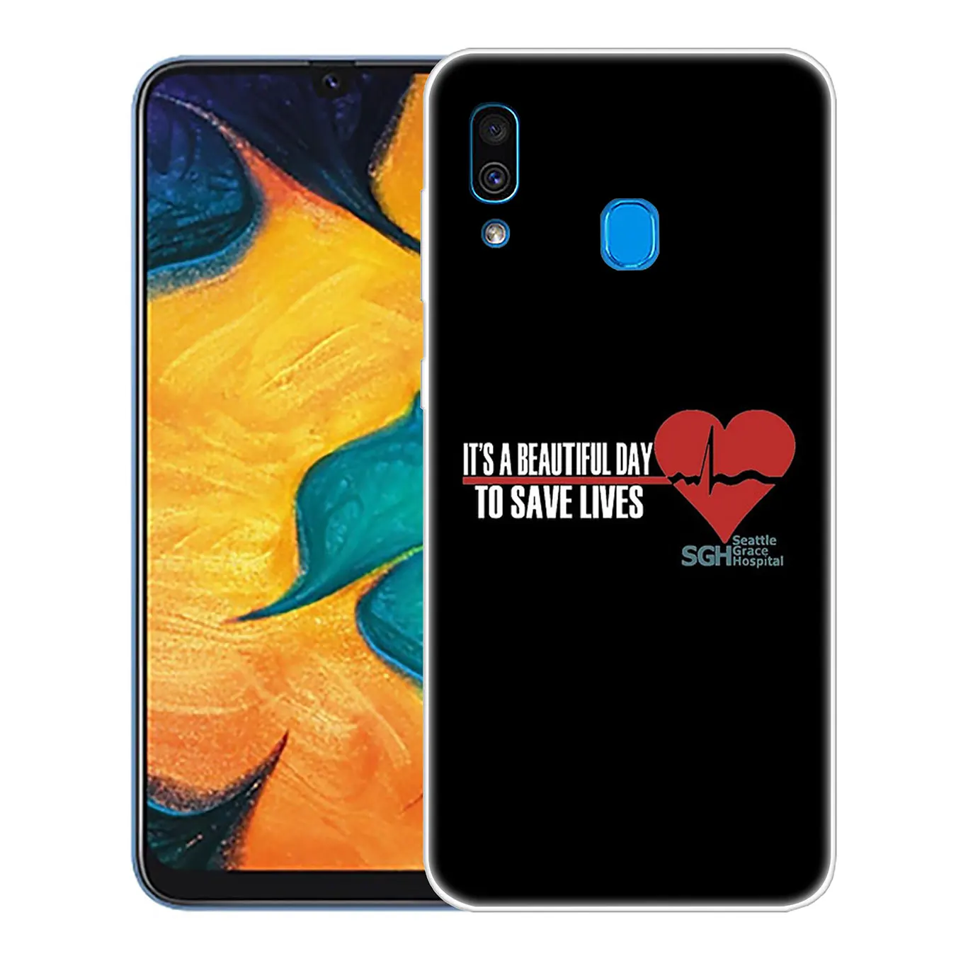 3 Lavaza серые Анатомия страсти жесткий чехол для телефона для samsung Galaxy A10 A20 A30 A40 A50 A60 A70 M40 M30 M20 M10 A20e крышка - Цвет: 3