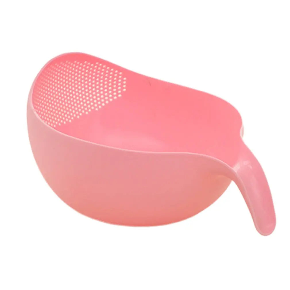 

Rice Washing Machine Washing Rice Sieve Household Kitchen Plastic Thickening Drain Washing Basin Washing Fruit Basket