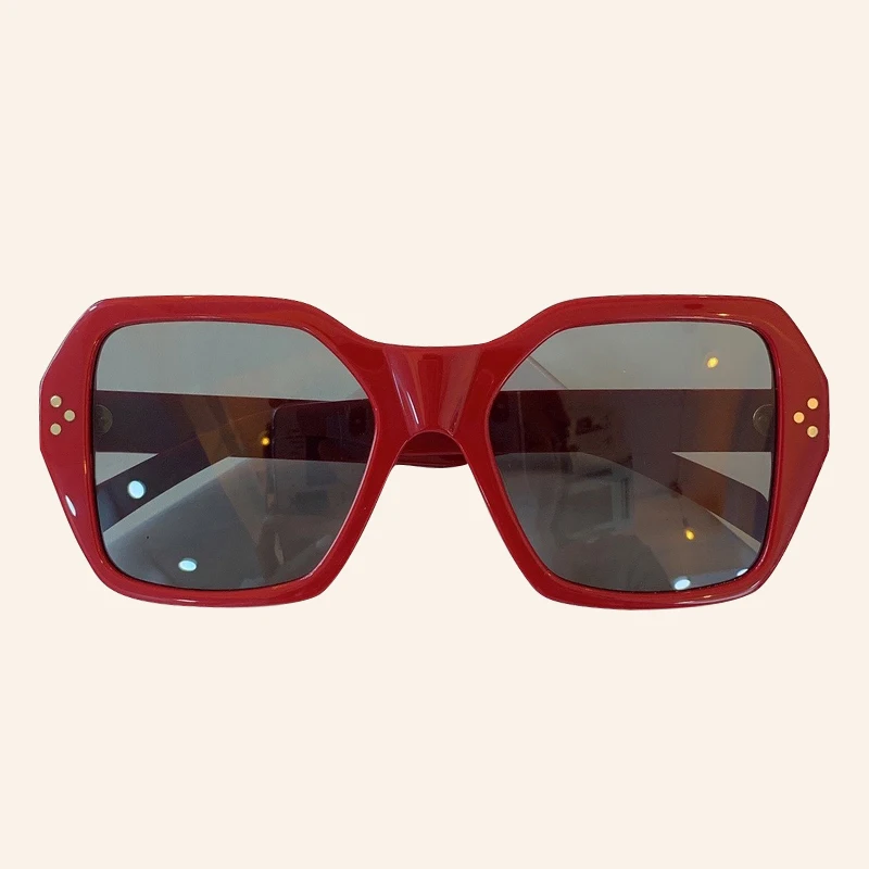 No.5 Sunglasses Ретро Большие Квадратные Солнцезащитные очки женские мужские винтажные брендовые Зеркальные Солнцезащитные очки Мужские UV400 - Цвет линз: No.5 Sunglasses
