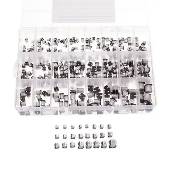 

400pcs 1uF-1000uF 24 Values Assorted Kit Electrolytic Capacitor SMD Aluminum Electrolytic Capacitor