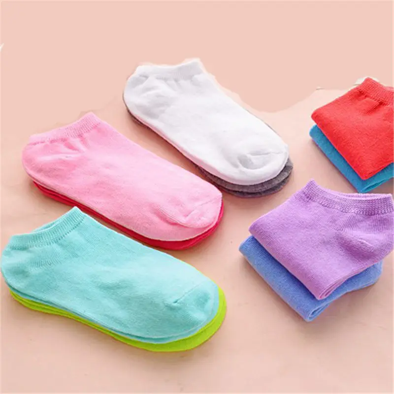 

10Pcs=5 Pairs/Lot Women Cotton Socks Comfortable Cute Female Summer Short Socks Women Female Casual Soft Socks Best Gift