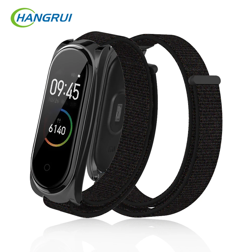 

Accessories Nylon Wrist Strap For Xiaomi Mi Band 4 3 Bracelet Universal Replacement Watchband Smart Watch Strap For MiBand 4
