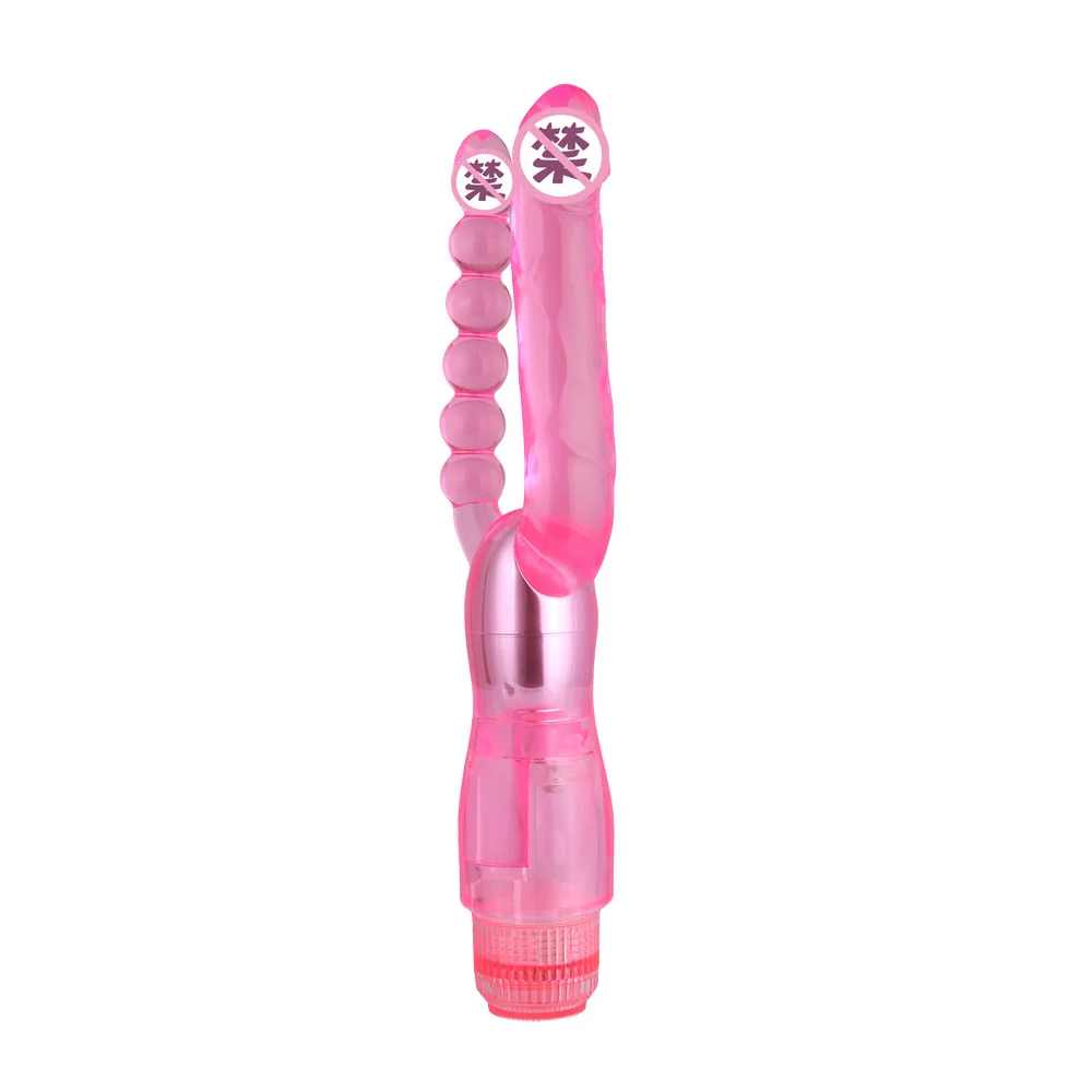 Женский G-spot анус двойной стимуляции AV палочка для мастурбации массаж Вибратор для взрослых