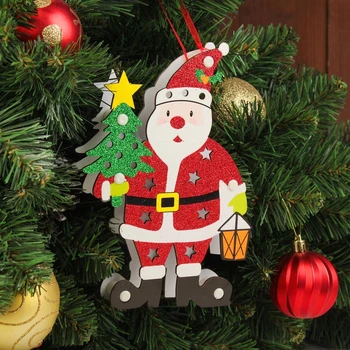 

Illuminated decor "Santa Claus with Christmas tree" 2.2 × 14 × 20 cm