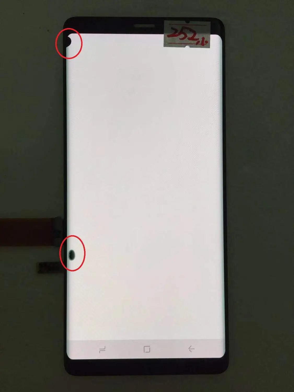 Супер AMOLED с рамкой для samsung Galaxy NOTE 8 lcd N950A N950U N950F N950V с черными точками дисплей сенсорный экран в сборе - Цвет: NO.252 Black Frame