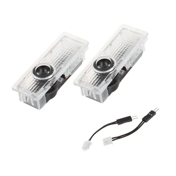 

2Pcs Car Door Welcome Light Laser Projector Light For BMW X5 E70 E60 E90 F10 F20 F30 X1 X3 E92 E87 E65 E66 E67 E68 Custom logo