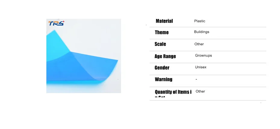 Модель изготовление материала 0,3 мм 20x30 см размер синий цвет ПВХ лист прозрачные пластиковые файлы для песчаного стола демонстрационный макет