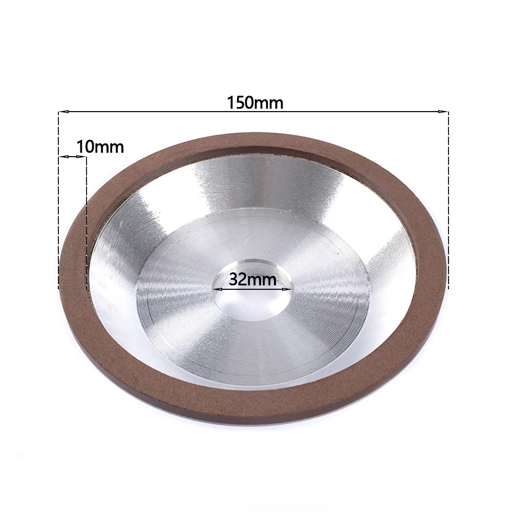 1pc Diamond Grinding Wheel Cup Grinding Circle Cutting Discs for Tungsten Steel Milling Cutter Tool 75mm/100mm/125mm/150mm