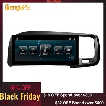 

Andorid 9.0 8.8inch RAM 4G+64G Car Radio Stereo For Volvo S60 V60 2011 2012-2017 GPS Navigation auto stereo full touch headunit