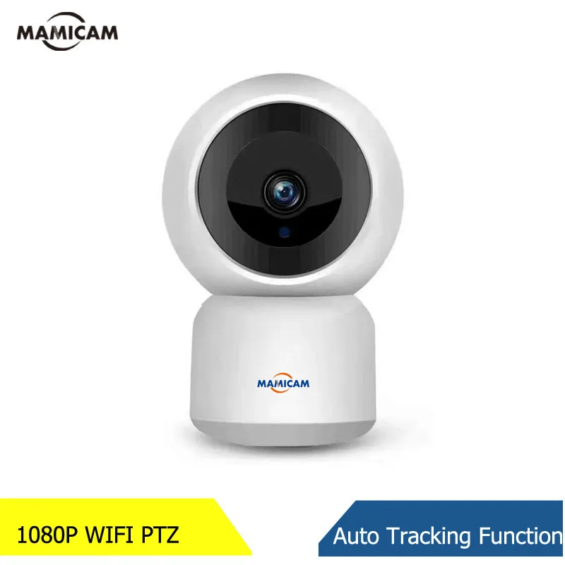 Мини 1080P 2MP Беспроводная ip-камера с автоматическим отслеживанием, облачное хранилище, домашнее охранное наблюдение, панорамирование, ночное видение, HD камера