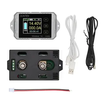 

VAT1100 100V 100A LCD Digital Wireless DC Voltage Current VA Meter Car Battery Monitor Coulometer Coulomb Counter Wattmeter