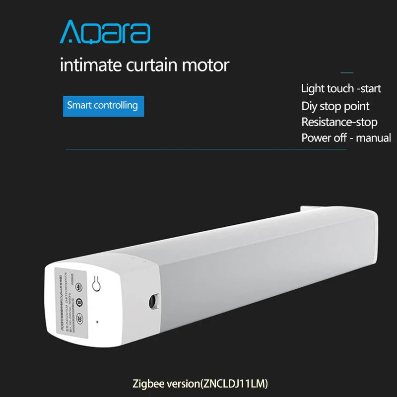 Curtain-Motor Remote-Control Aqara Apple Homekit Wifi-Work Automatic for Smart Mi BUILTED-IN