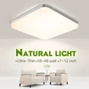 LED Light Home Modern Panel Light Ceiling Lamp Natural Light Warm White Cold White Round Square Living Room Bedroom Kitchen ► Photo 1/6
