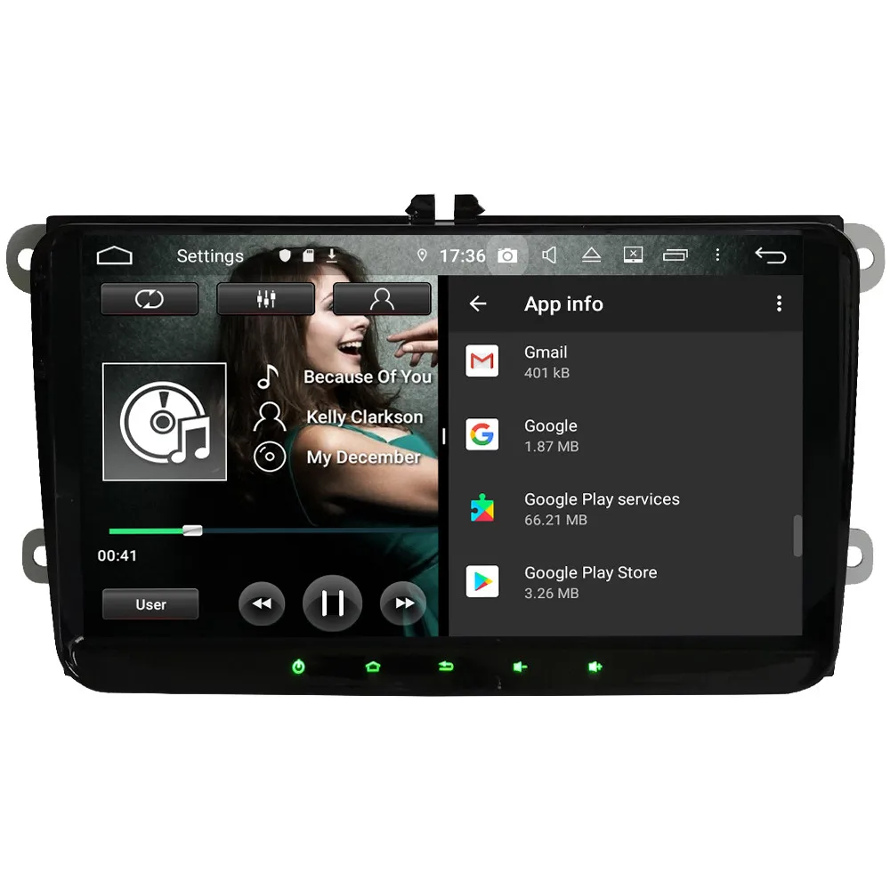 Flash Deal Klyde 9" IPS 4G Android 9 Octa Core 4GB+64GB DSP BT Car DVD Multimedia Player For Skoda Yeti Fabia Rapid Praktik Octavia Superb 3