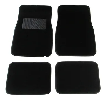 

Multi Season Carpet Floor Mats 4pc Set Black Fit Most car, SUVs, caravans and Trucks