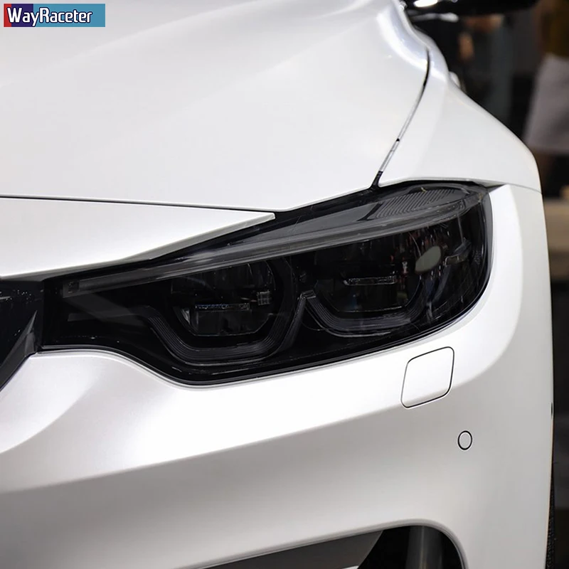 Автомобильная фара Защитная фронтальная пленка Дымчатая черная ТПУ наклейка для BMW M2 F87 M3 F80 M4 F82 F83 M5 F10 F90 M6 M8 I3
