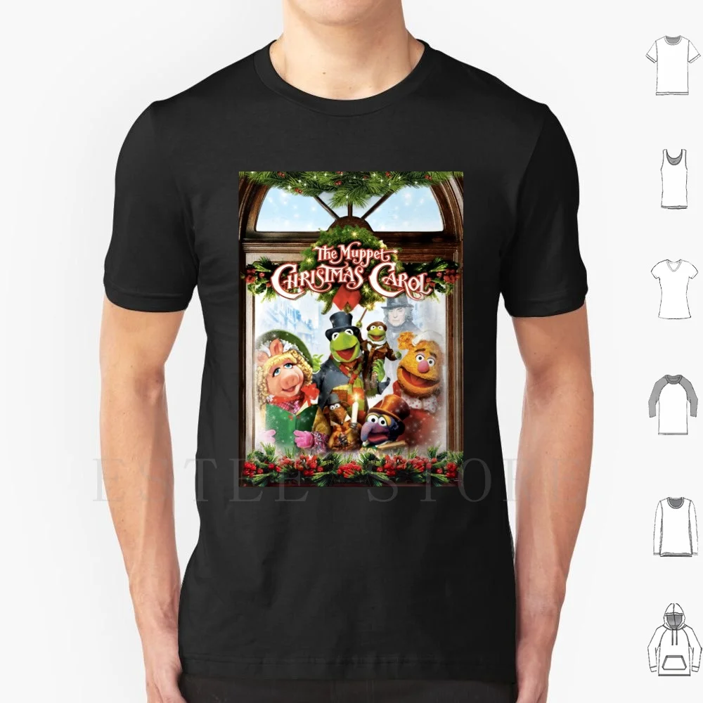 The Christmas Carol T Shirt Uomo Cotton 6Xl The Frog Christmas Carol Christmas Christmas Movie Holiday Scrooge Elf Movie